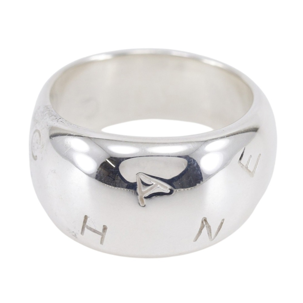CHANEL Authentic Vintage Silver Ring